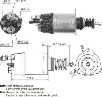 ZM-1-362 — Solenoides y Relés