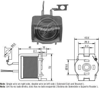 ZM-1-421 — Solenoides y Relés