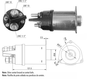 ZM-2-461 — Solenoides y Relés