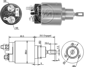 ZM-2-773 — Solenoides y Relés