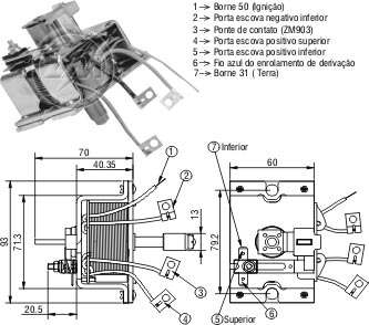 ZM-2-904 — Solenoides y Relés