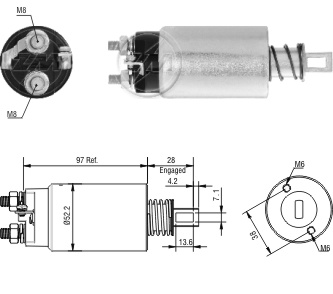ZM-2-982 — Solenoides y Relés