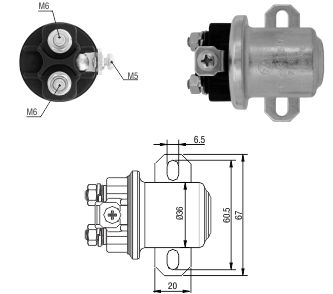 ZM-4-409 — Solenoides y Relés