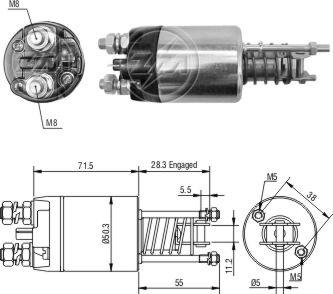 ZM-4-651 — Solenoides y Relés