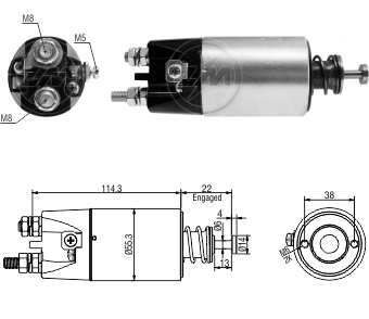 ZM-5-897 — Solenoides y Relés