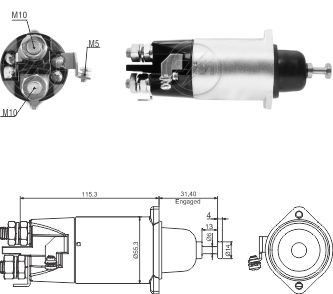 ZM-6-898 — Solenoides y Relés
