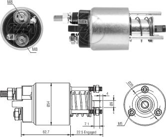ZM-9-395 — Solenoides y Relés